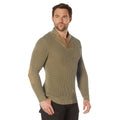 Rothco WWII Vintage Mechanics Sweater - Khaki - Tactical Choice Plus