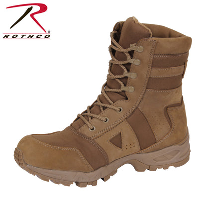 AR 670-1 Coyote Brown Forced Entry Tactical Boot - 8 Inch