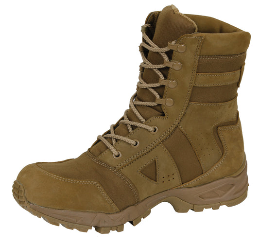 Rothco AR 670-1 Coyote Brown Forced Entry Tactical Boot - 8 Inch - Tactical Choice Plus