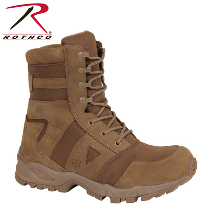AR 670-1 Coyote Brown Forced Entry Tactical Boot - 8 Inch