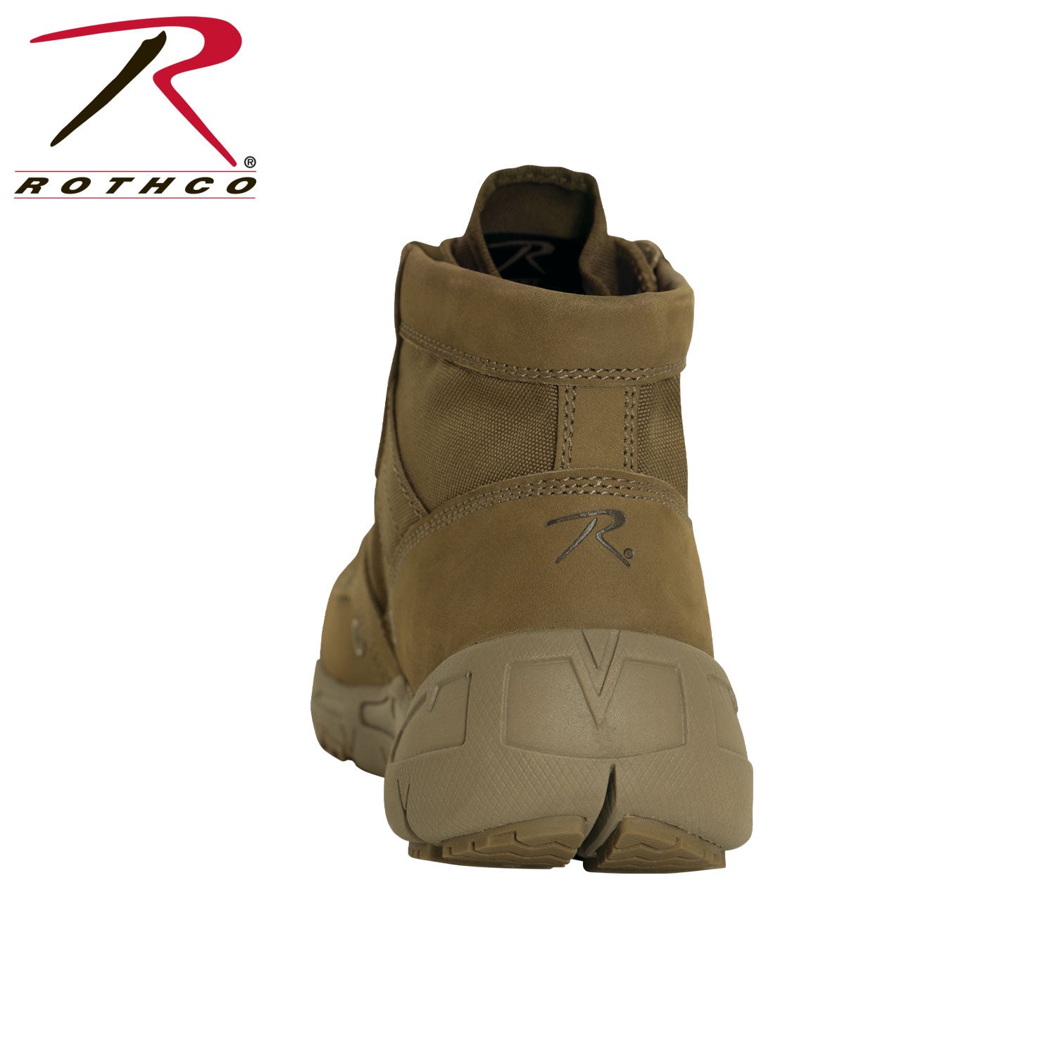 Rothco V-Max Lightweight Tactical Boot - AR 670-1 Coyote Brown - 6 Inch - Tactical Choice Plus