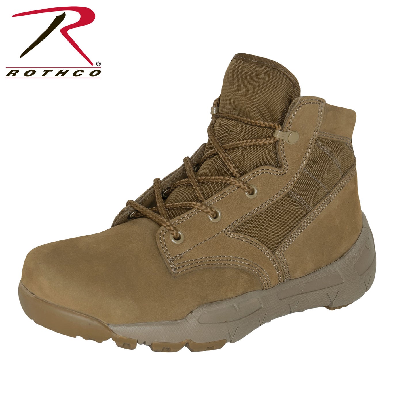 V-Max Lightweight Tactical Boot - AR 670-1 Coyote Brown - 6 Inch