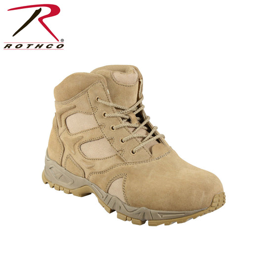 Rothco Forced Entry Desert Tan Deployment Boot - 6 Inch - Tactical Choice Plus