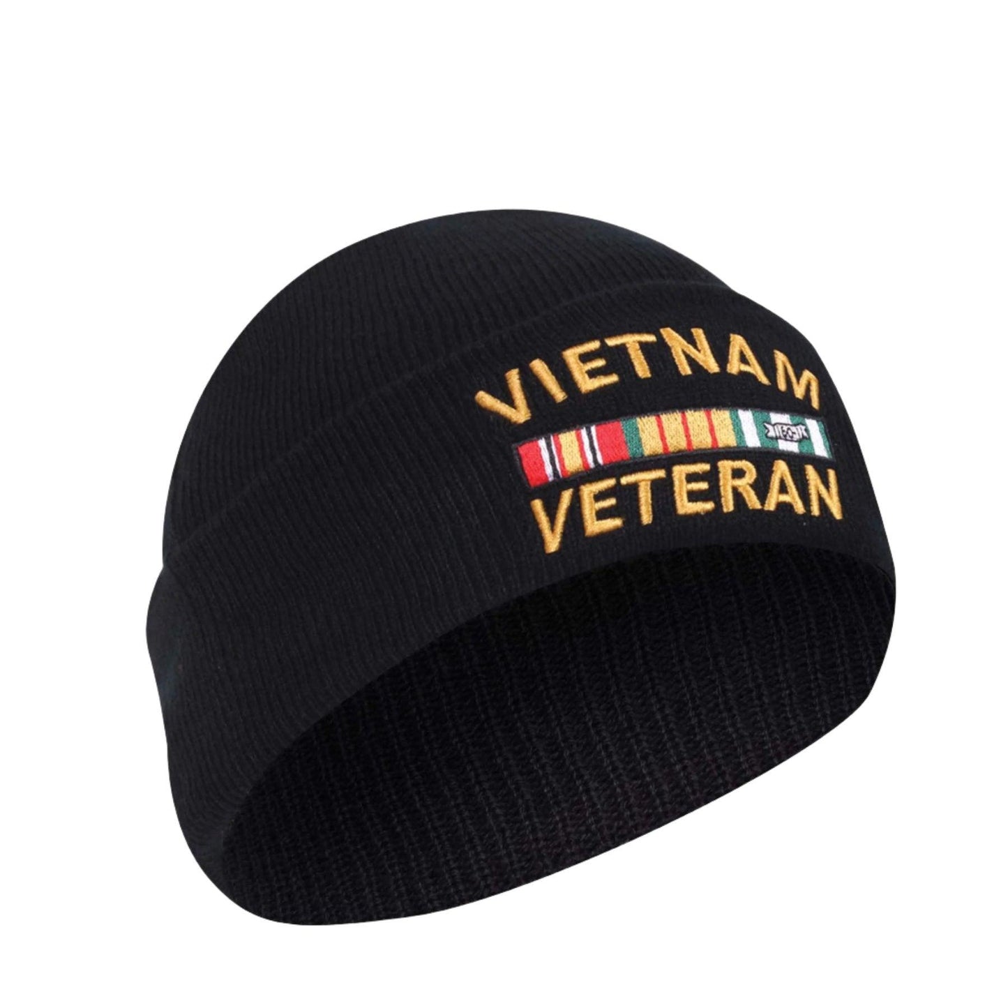 Vietnam Veteran Deluxe Embroidered Watch Cap - Tactical Choice Plus