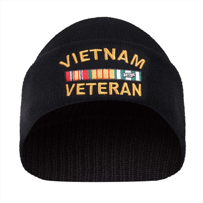 Vietnam Veteran Deluxe Embroidered Watch Cap - Tactical Choice Plus