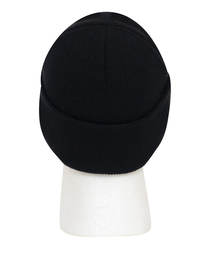 Deluxe NASA Meatball Logo Embroidered Watch Cap - Black - Tactical Choice Plus