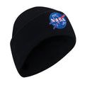 Deluxe NASA Meatball Logo Embroidered Watch Cap - Black - Tactical Choice Plus