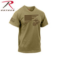 Rothco US Flag / USMC Eagle, Globe, & Anchor T Shirt - Tactical Choice Plus