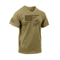 Rothco US Flag / USMC Eagle, Globe, & Anchor T Shirt - Tactical Choice Plus