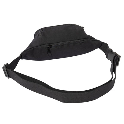 Rothco Canvas Crossbody Fanny Pack - Black - Tactical Choice Plus