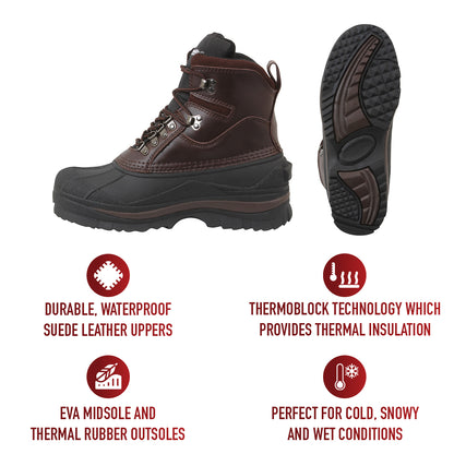 Rothco Cold Weather Hiking Boots - 8 Inch