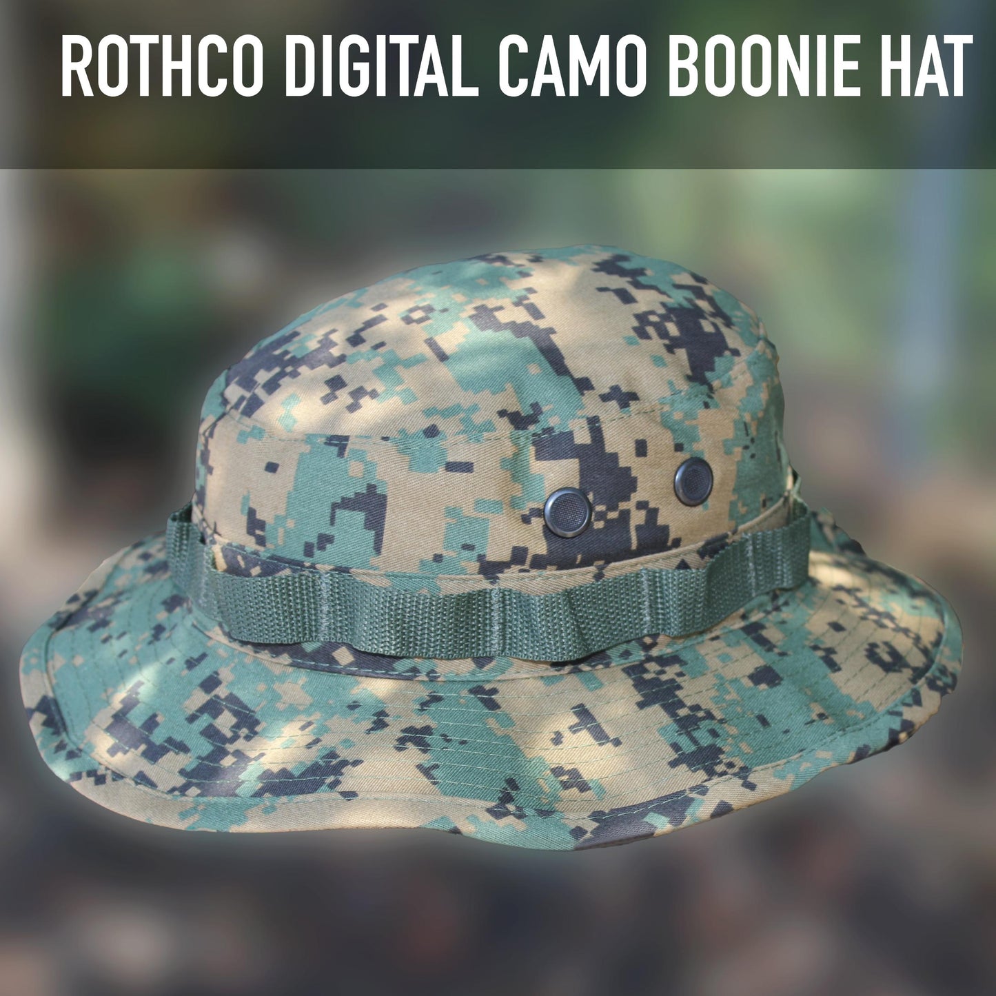 Digital Camo Boonie Hat