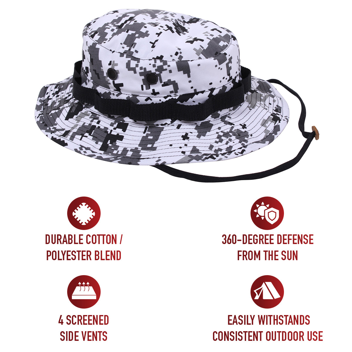 Digital Camo Boonie Hat