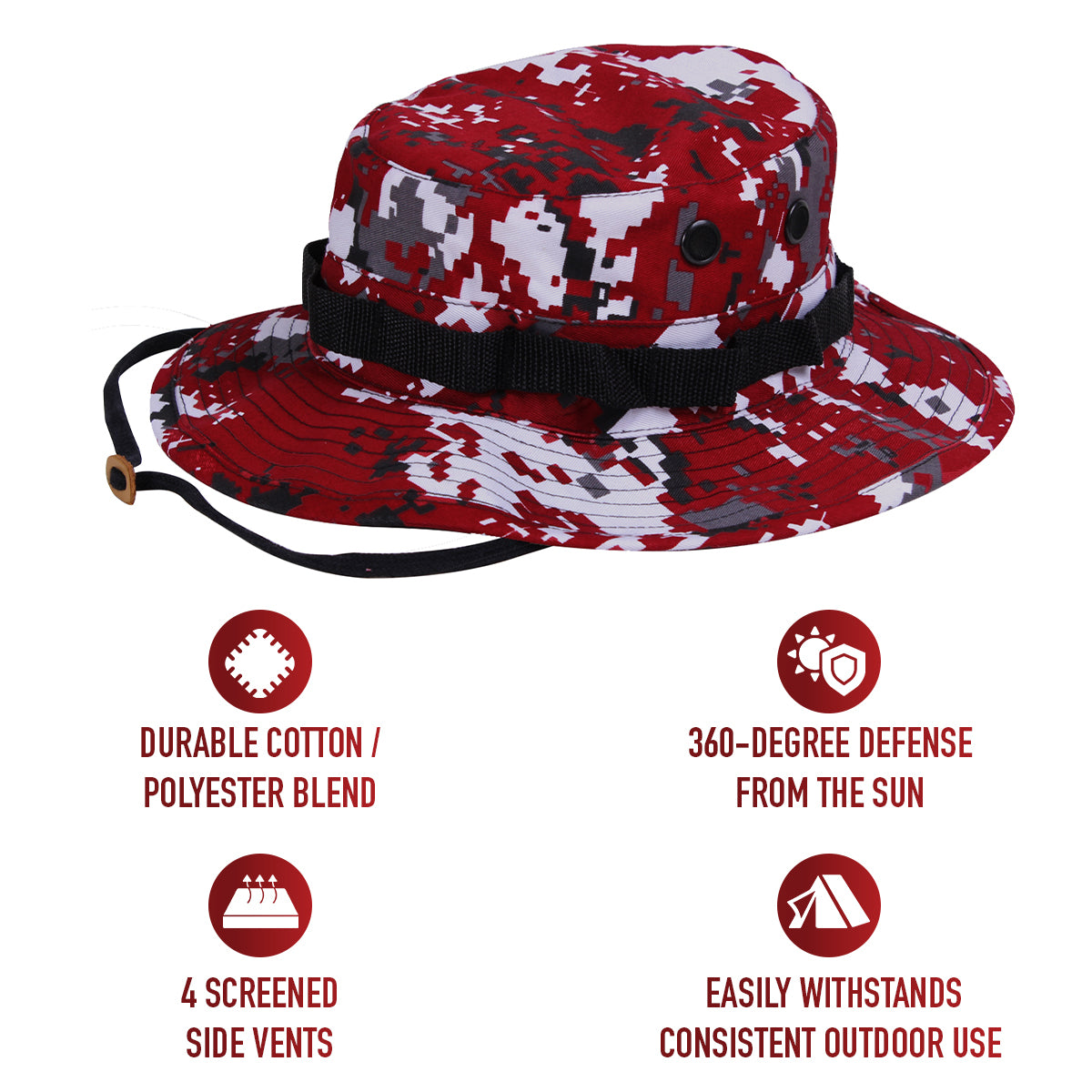 Digital Camo Boonie Hat