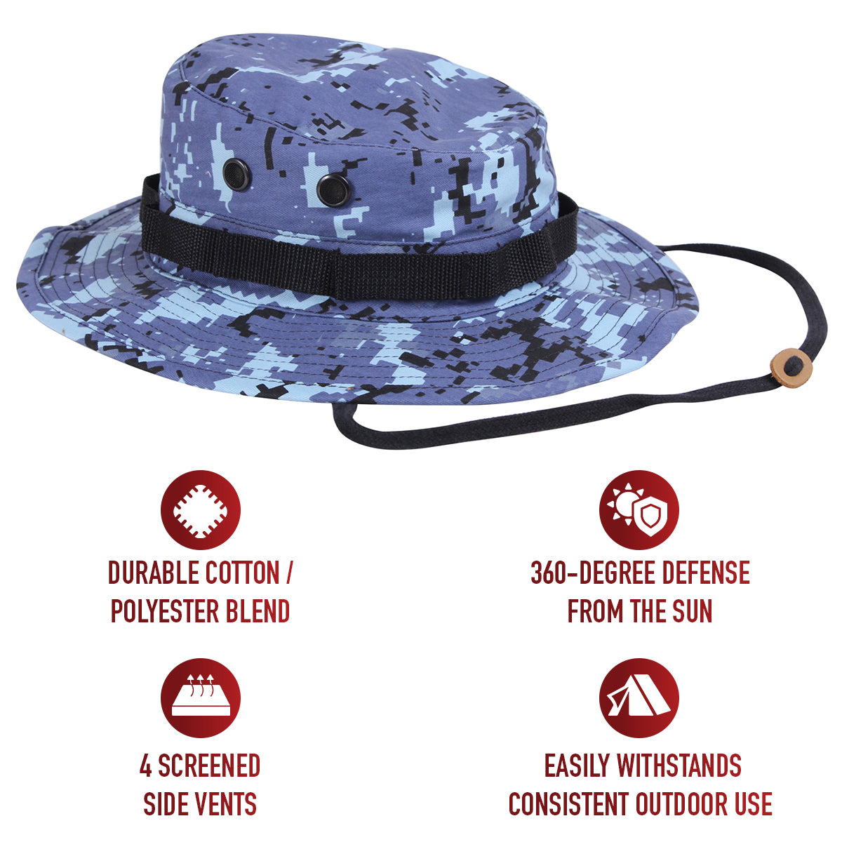 Digital Camo Boonie Hat