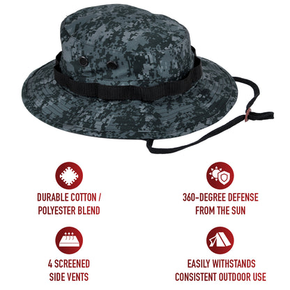 Digital Camo Boonie Hat
