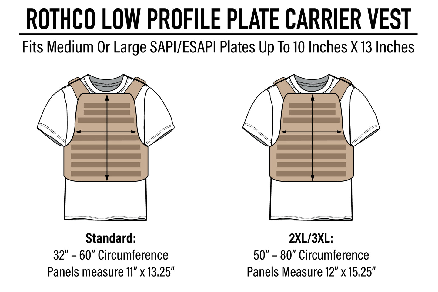 Low Profile Plate Carrier Vest