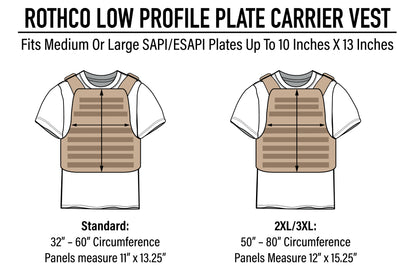 Low Profile Plate Carrier Vest