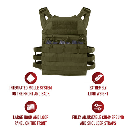 Lightweight Armor Plate Carrier Vest