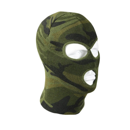 Deluxe Camo 3-Hole Face Mask - Tactical Choice Plus