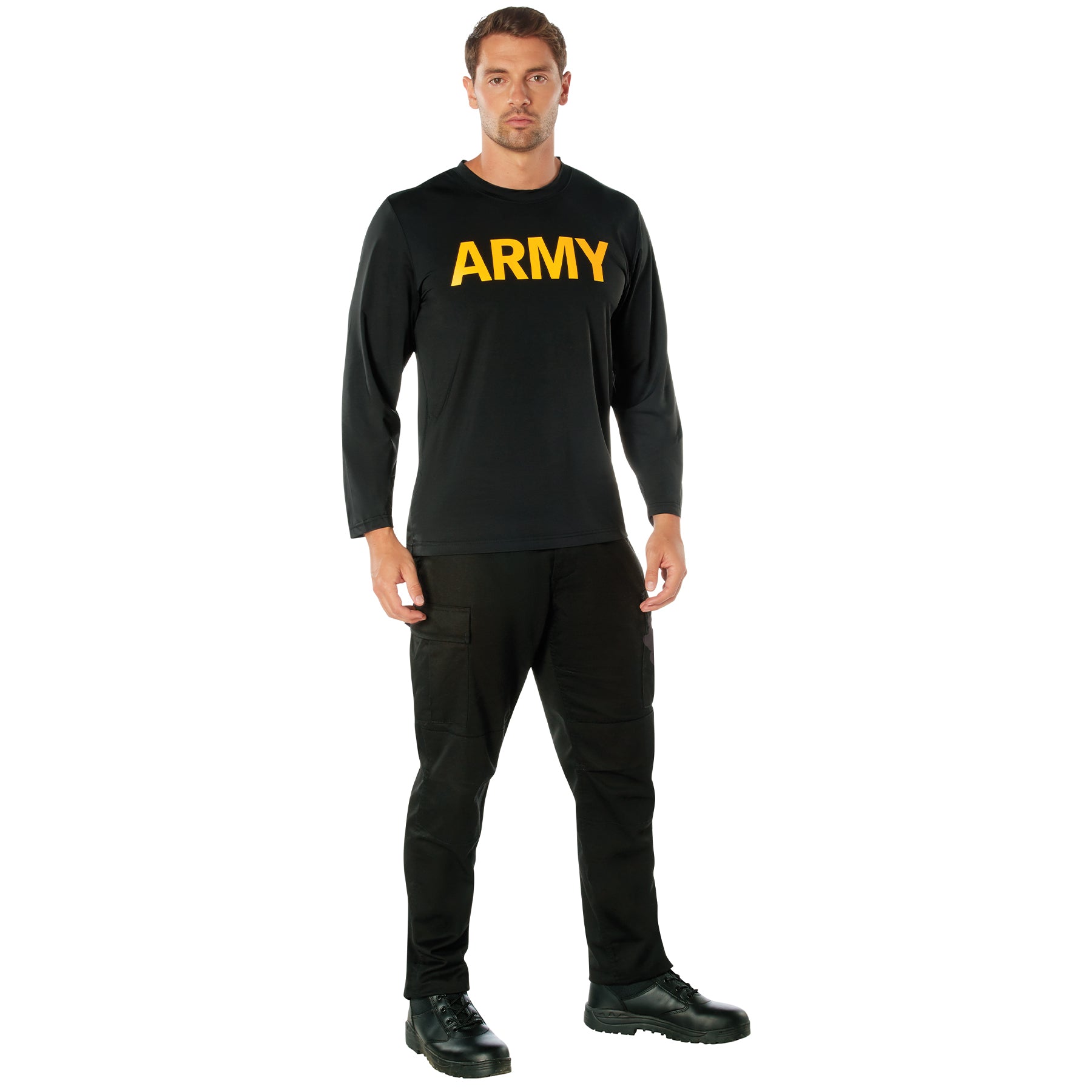 Rothco Long Sleeve Army PT Shirt - Tactical Choice Plus