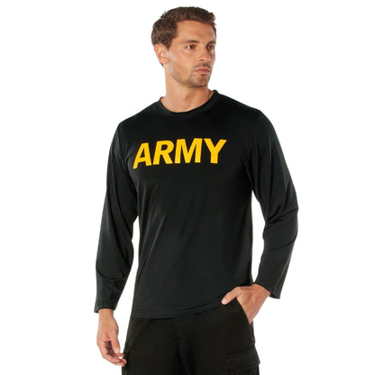Rothco Long Sleeve Army PT Shirt - Tactical Choice Plus