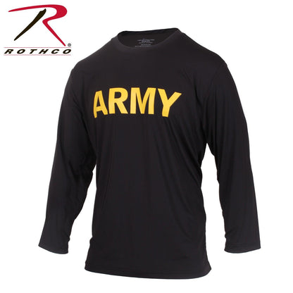 Rothco Long Sleeve Army PT Shirt - Tactical Choice Plus