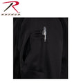 Rothco Thin Blue Line Concealed Carry Zippered Hoodie - Black - Tactical Choice Plus