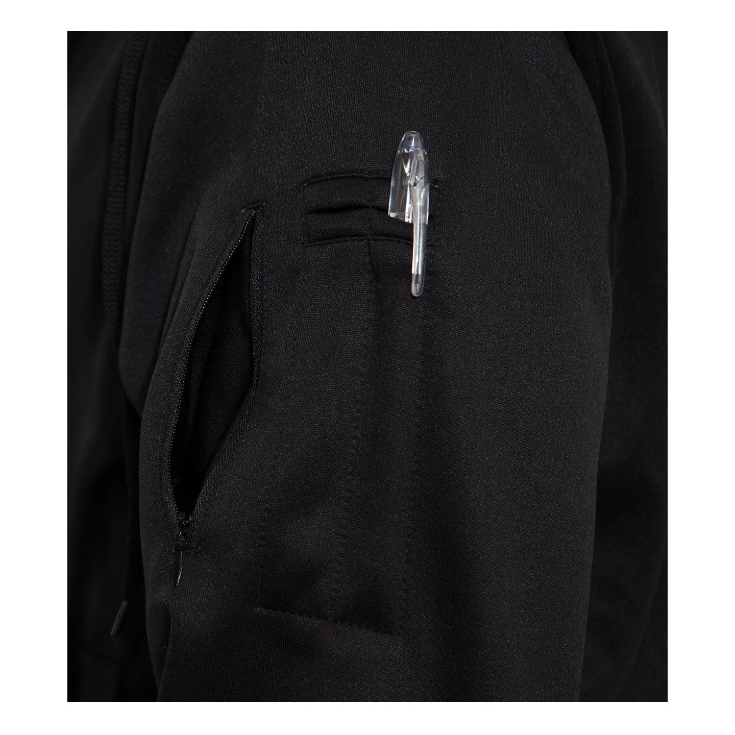 Rothco Thin Blue Line Concealed Carry Zippered Hoodie - Black - Tactical Choice Plus