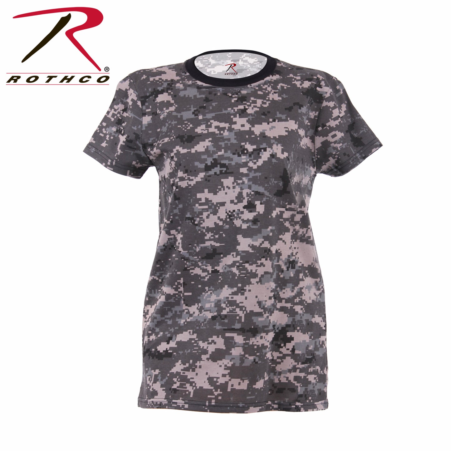 Womens Long Length Camo T-Shirt