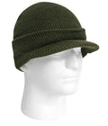 WWII M1941 Acrylic Knit Watch Cap with Brim - Tactical Choice Plus