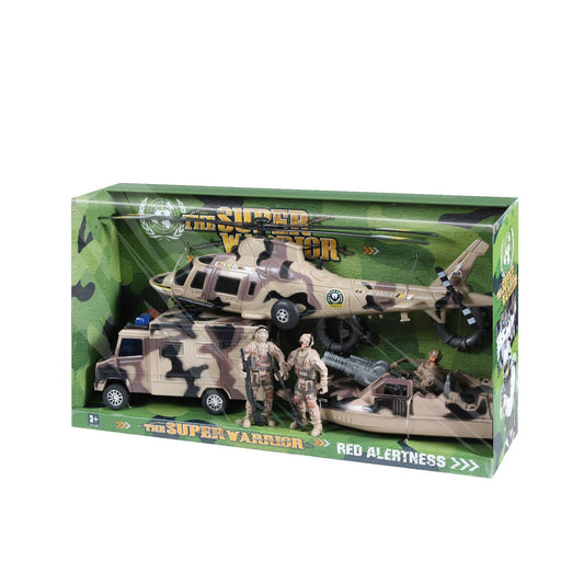 Super Warrior Vehicle Play Set - Tactical Choice Plus
