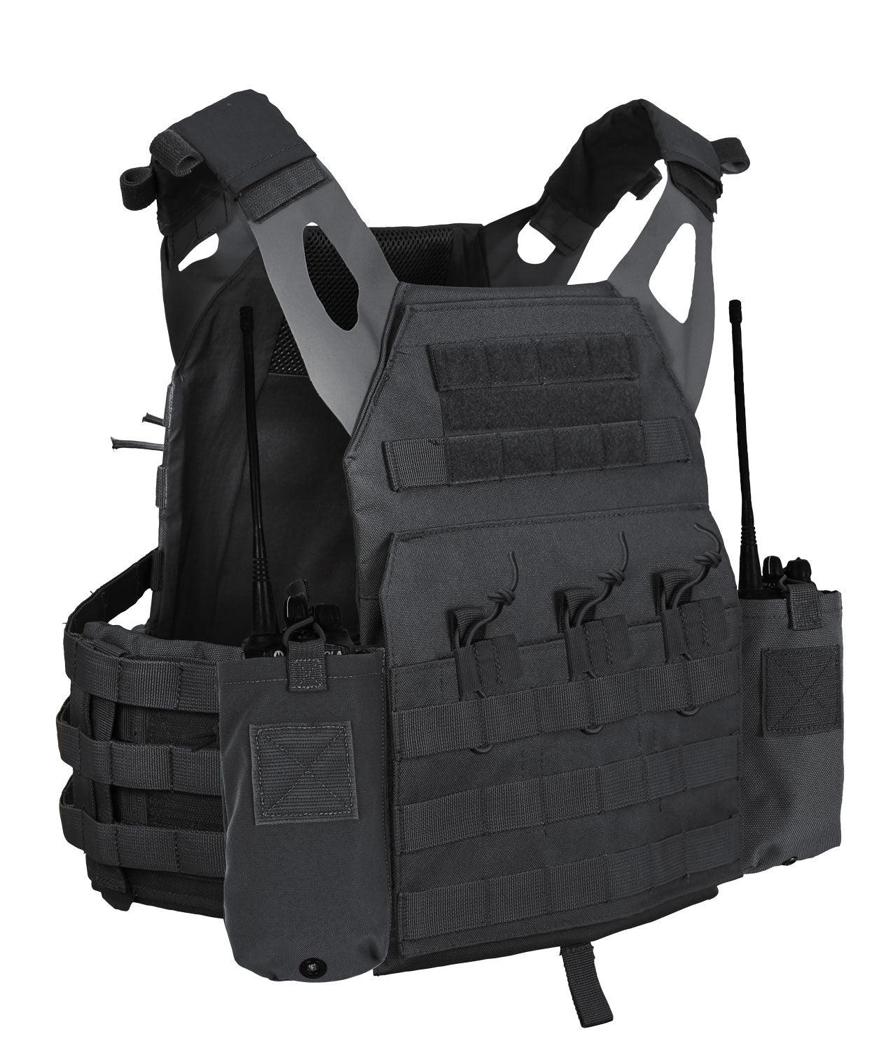 Rothco LACV (Lightweight Armor Carrier Vest) Side Radio Pouch Set - Tactical Choice Plus