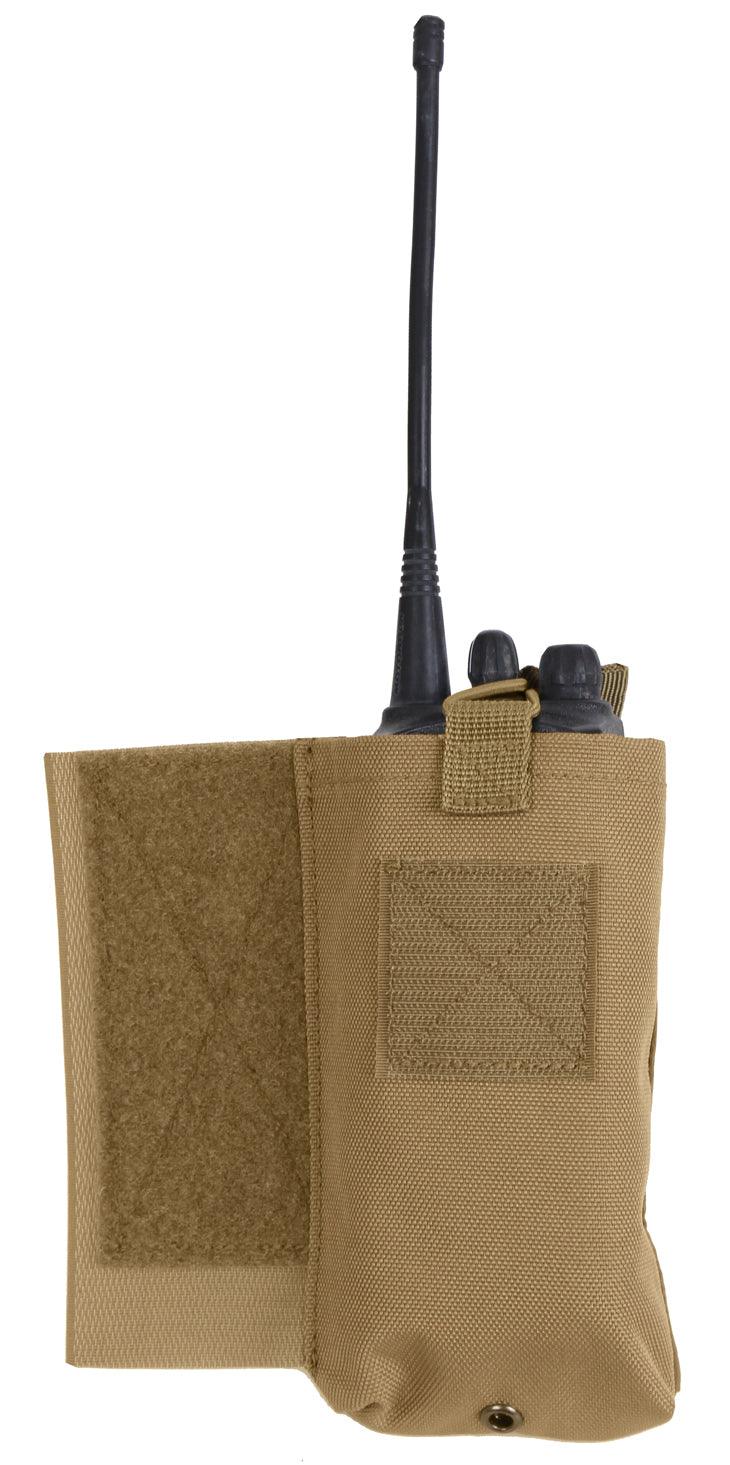 Rothco LACV (Lightweight Armor Carrier Vest) Side Radio Pouch Set - Tactical Choice Plus