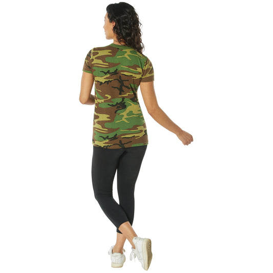Rothco Womens Long Length Camo T-Shirt - Tactical Choice Plus