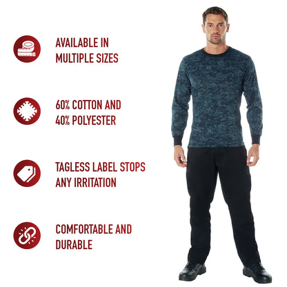 Long Sleeve Digital Camo T-Shirt