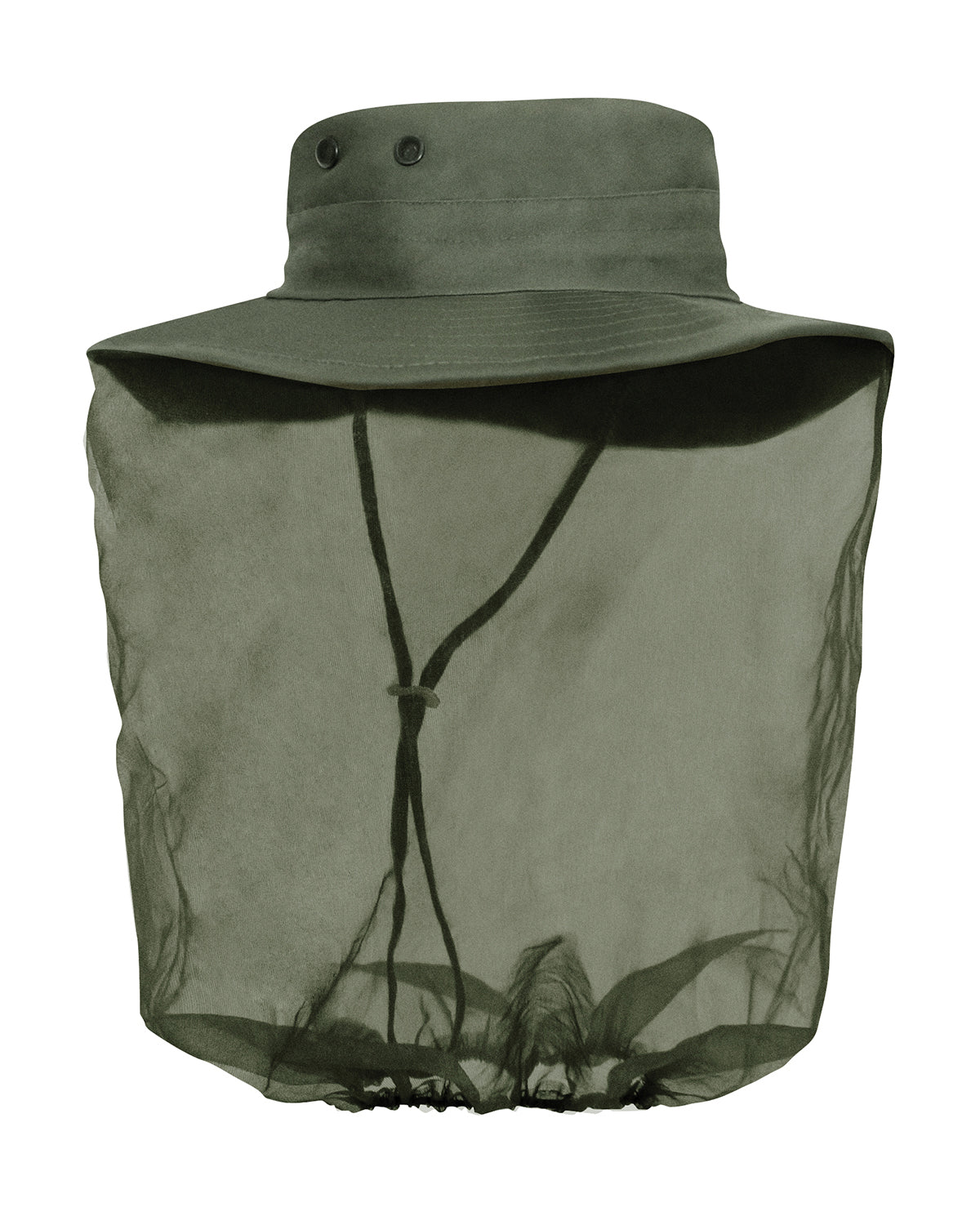 Adjustable Boonie Hat With Mosquito Netting - Olive Drab - Tactical Choice Plus