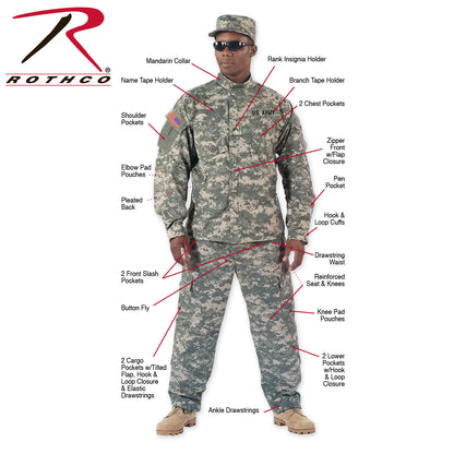 Camo Combat Uniform Pants