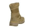 Rothco Forced Entry Composite Toe AR 670-1 Coyote Brown Side Zip Tactical Boot - 8 Inch - Tactical Choice Plus