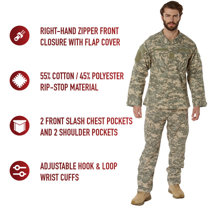 Camo Combat Uniform Shirt