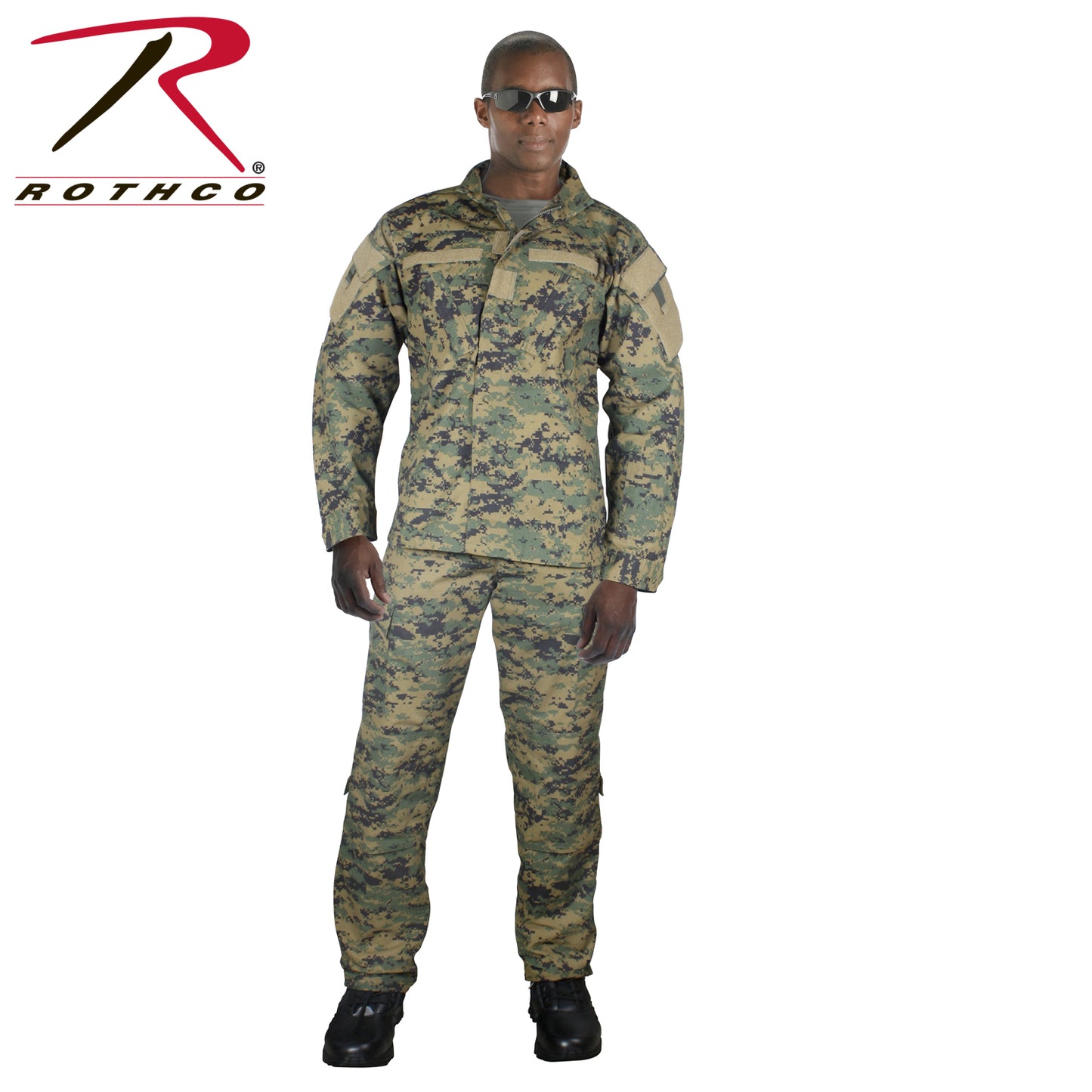 Camo Combat Uniform Shirt