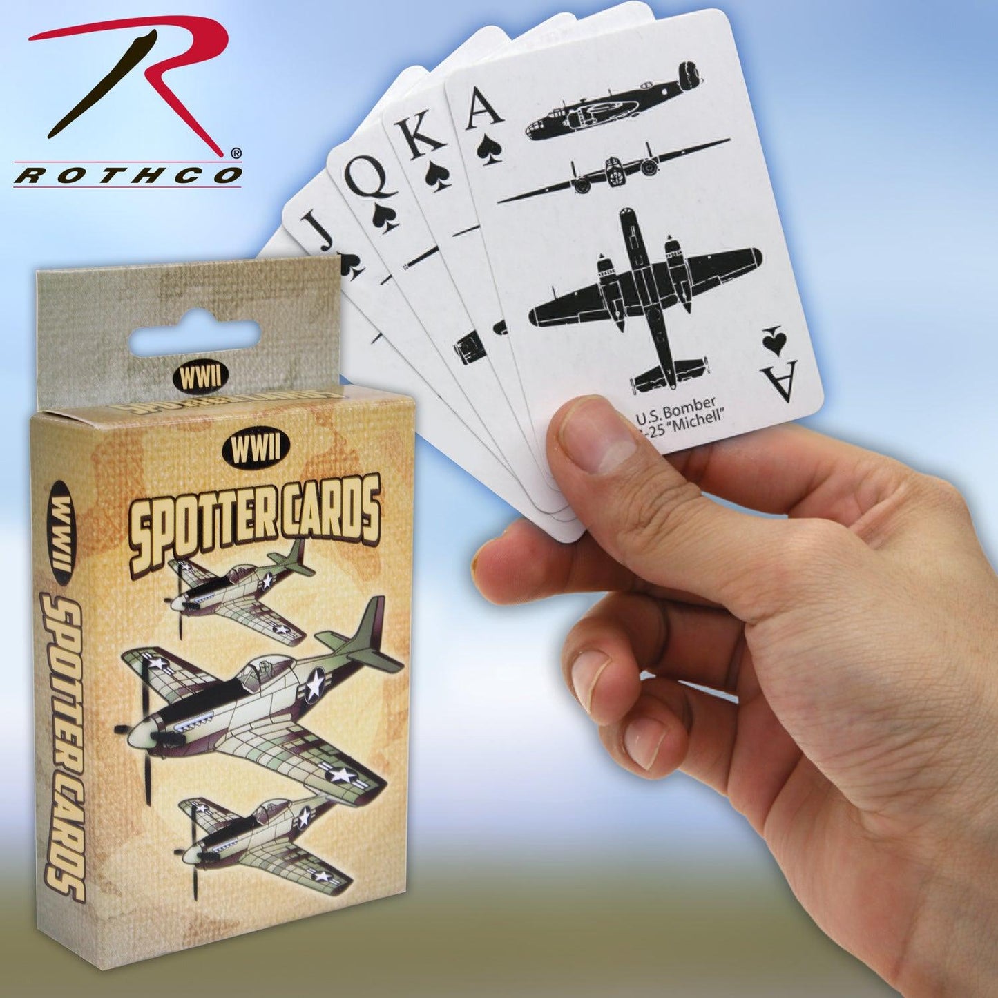 WWII Spotter Playing Cards ''CE''