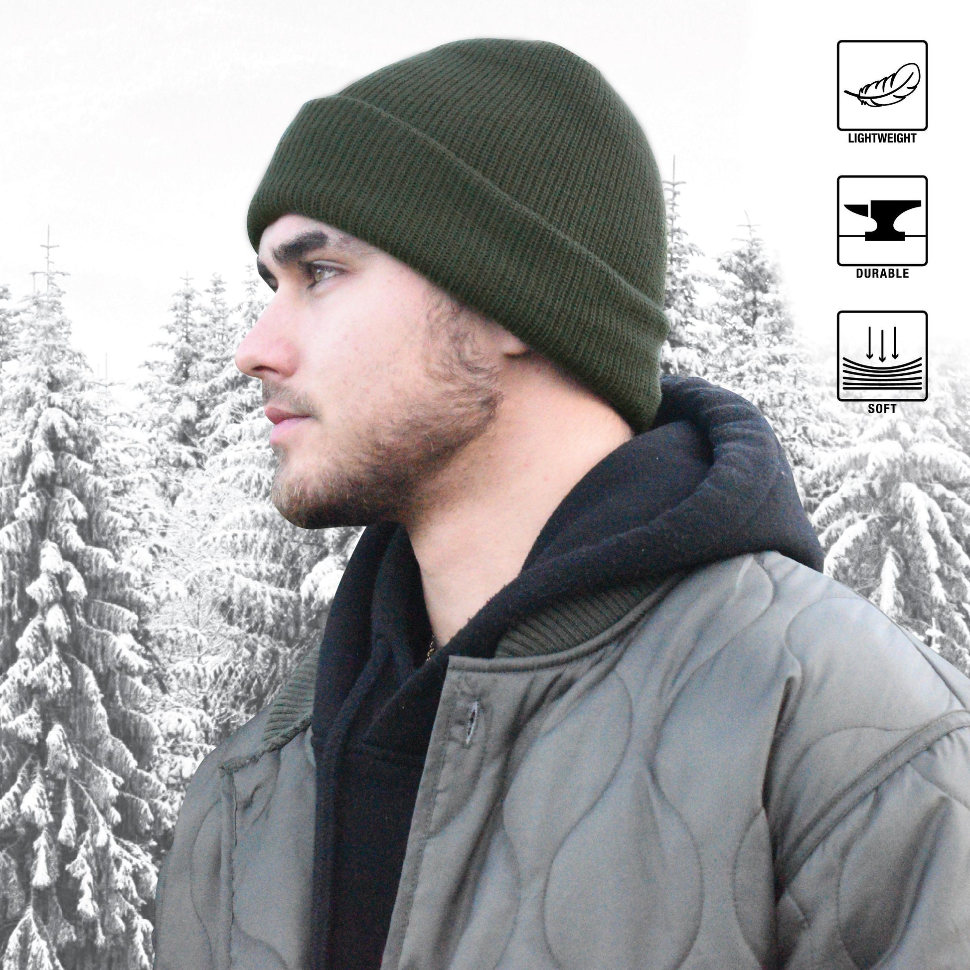 Genuine Wool Watch Cap - Tactical Choice Plus