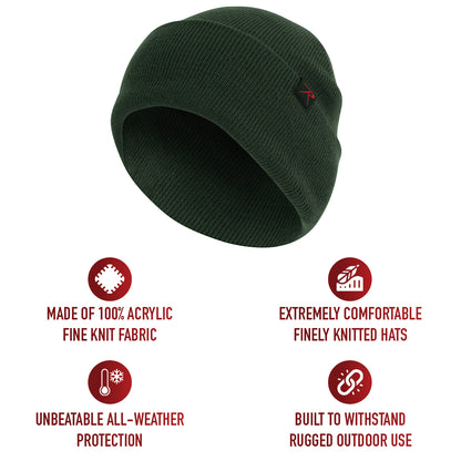 Deluxe Fine Knit Watch Cap