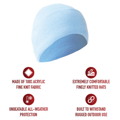 Deluxe Fine Knit Watch Cap