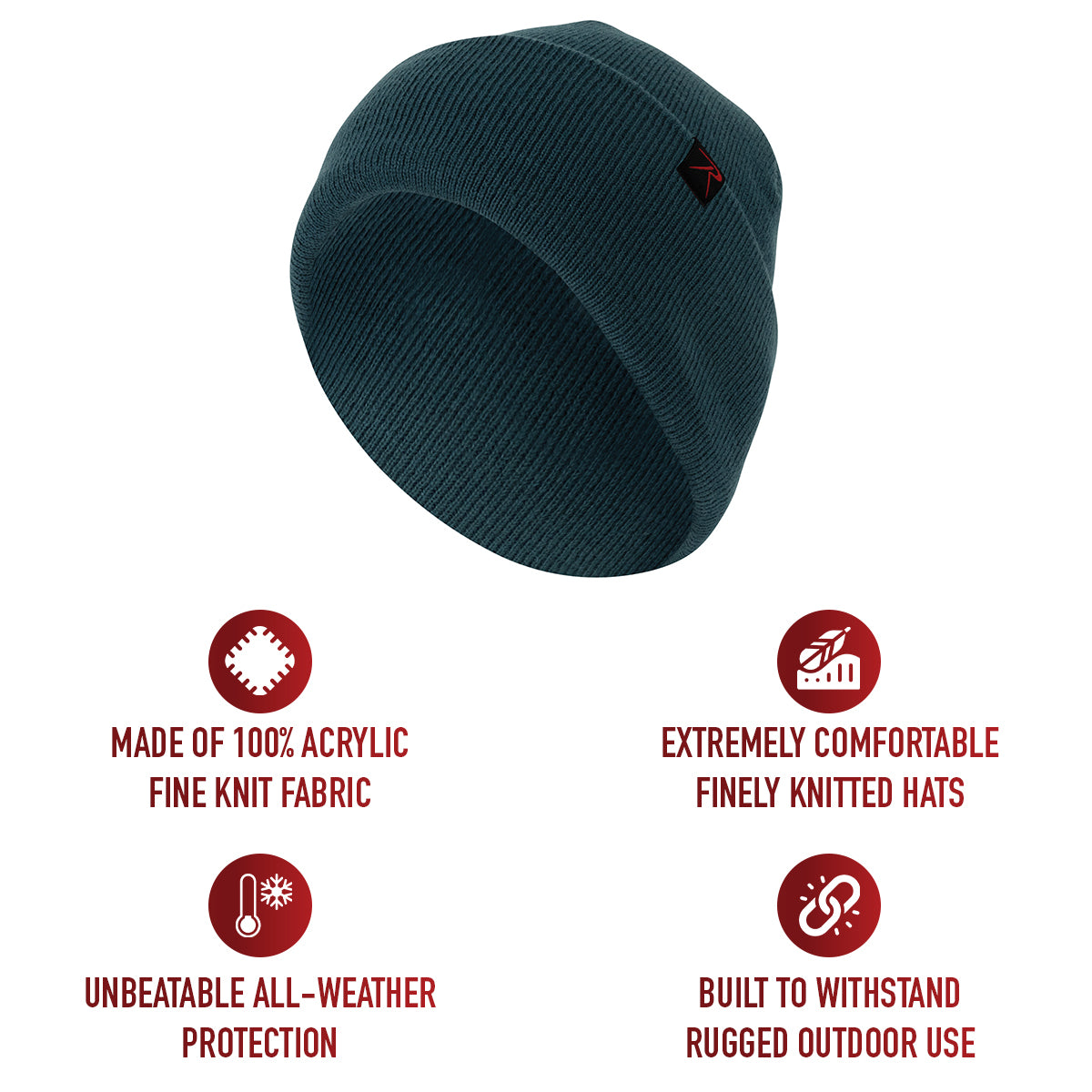 Deluxe Fine Knit Watch Cap