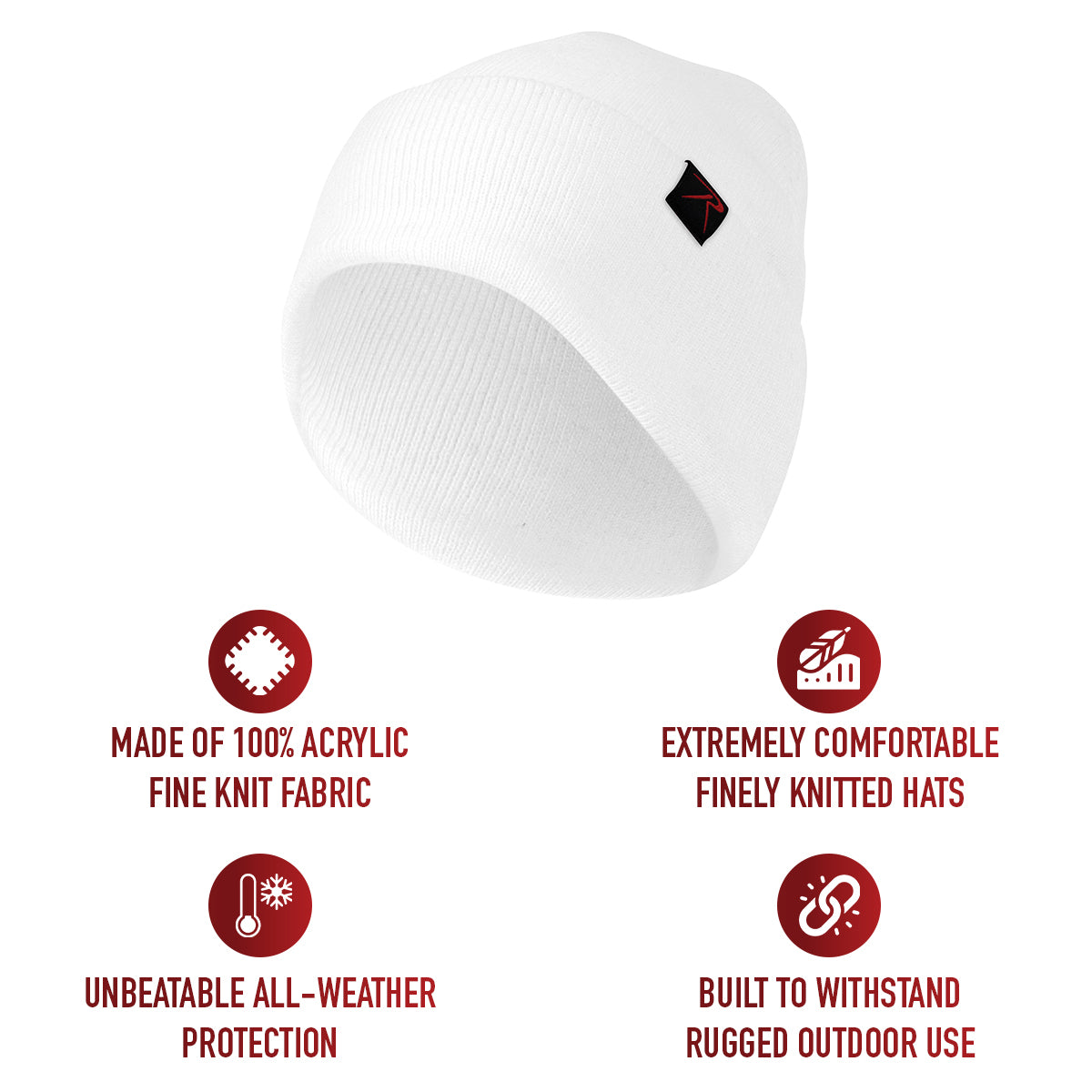 Deluxe Fine Knit Watch Cap