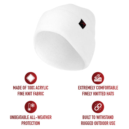 Deluxe Fine Knit Watch Cap