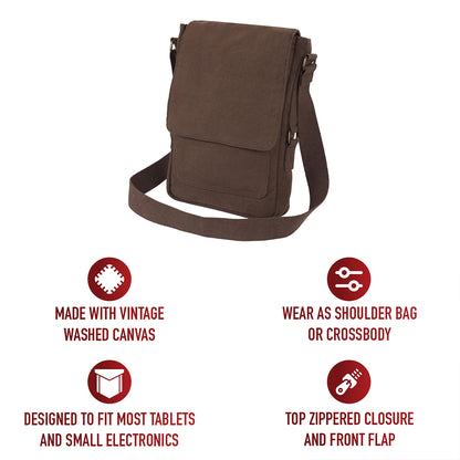 Vintage Canvas  Tech Bag