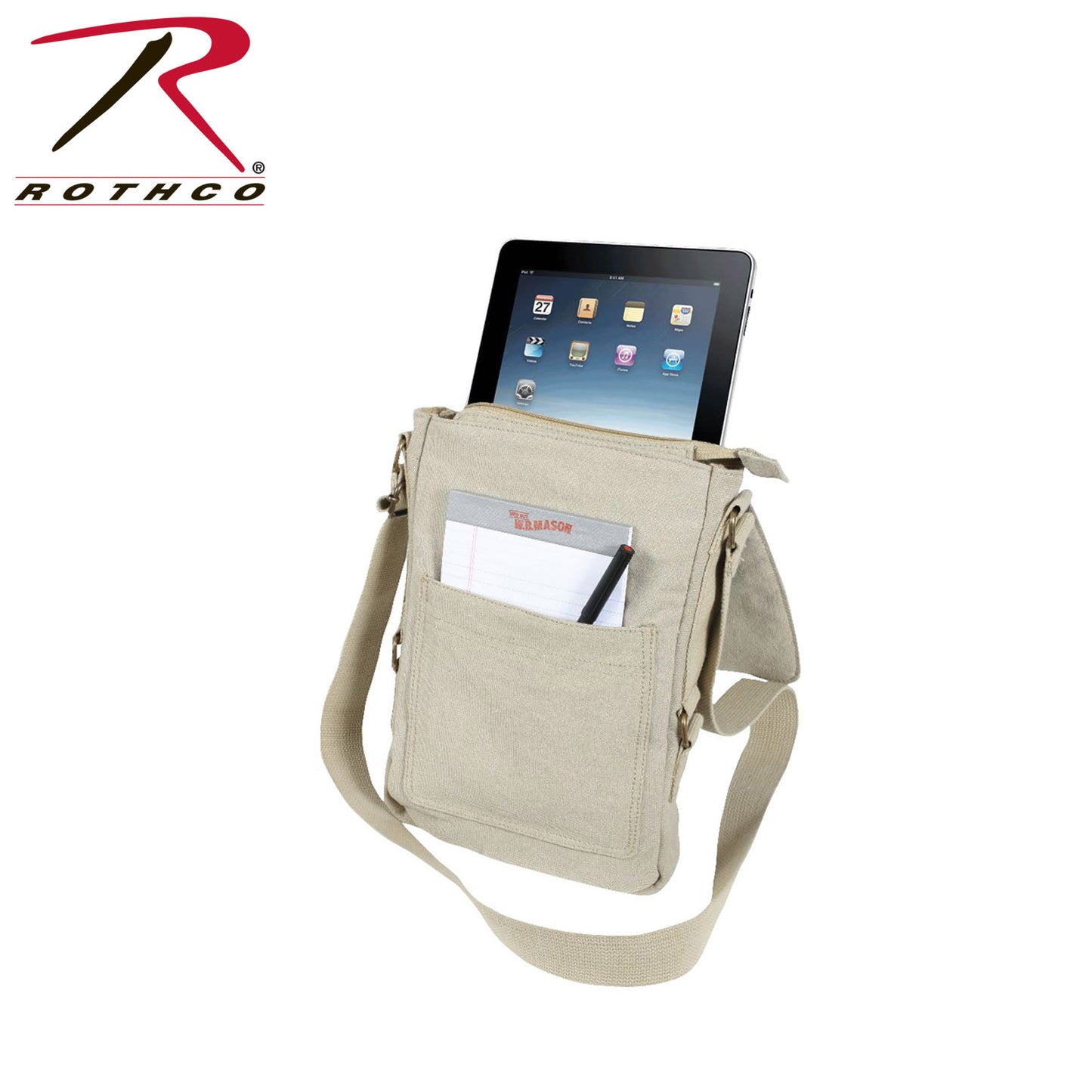 Vintage Canvas  Tech Bag